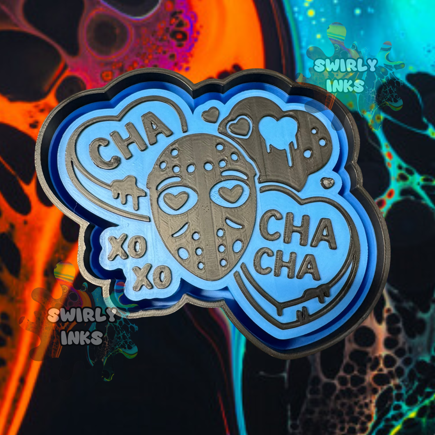 XOXO Cha Cha Cha Freshie Mold