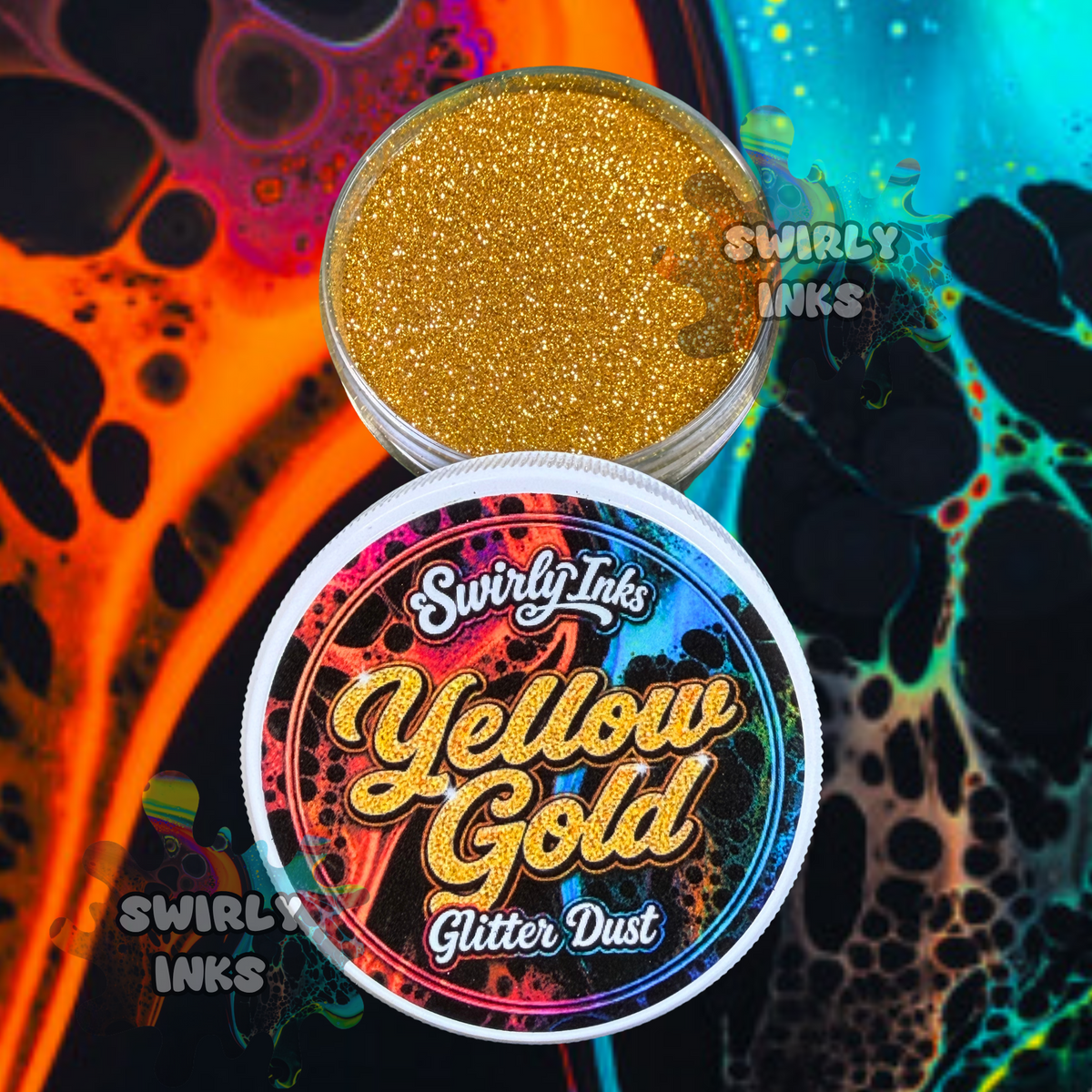Yellow Gold Glitter Dust 1oz