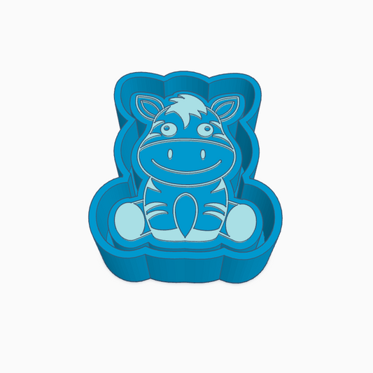 Zebra Freshie Mold