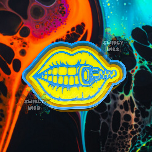 Zipper Lips Freshie Mold