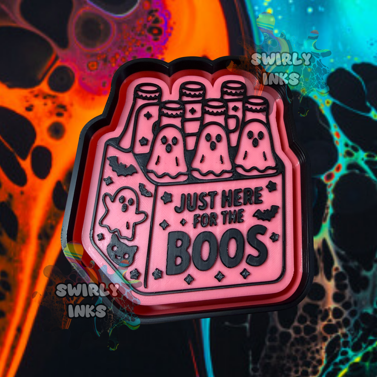 Just Here For The Boos Freshie Mold