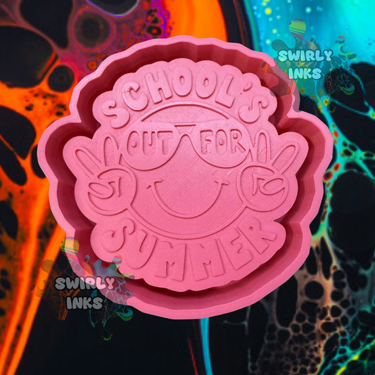 School's Out For The Summer Freshie Mold