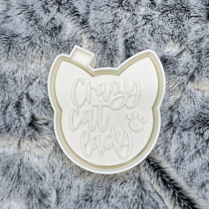 Crazy Cat Lady Freshie Mold