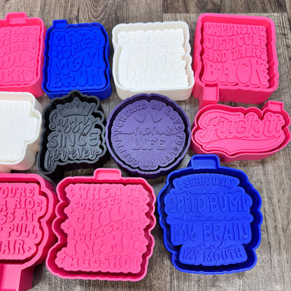 Freshie Silicone Mold Bundle of 20 Random Sayings