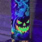 Spooky Pumpkins Tumbler - Black light Activated Ink.