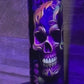 3D Skull (#33) Tumbler - Black light Activated Ink