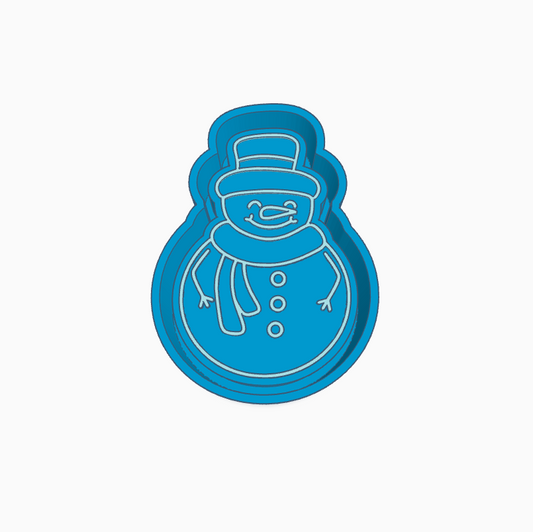 Snowman Freshie Mold