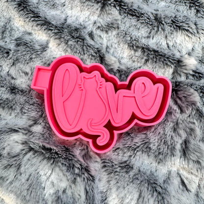 Cat Love Freshie Mold