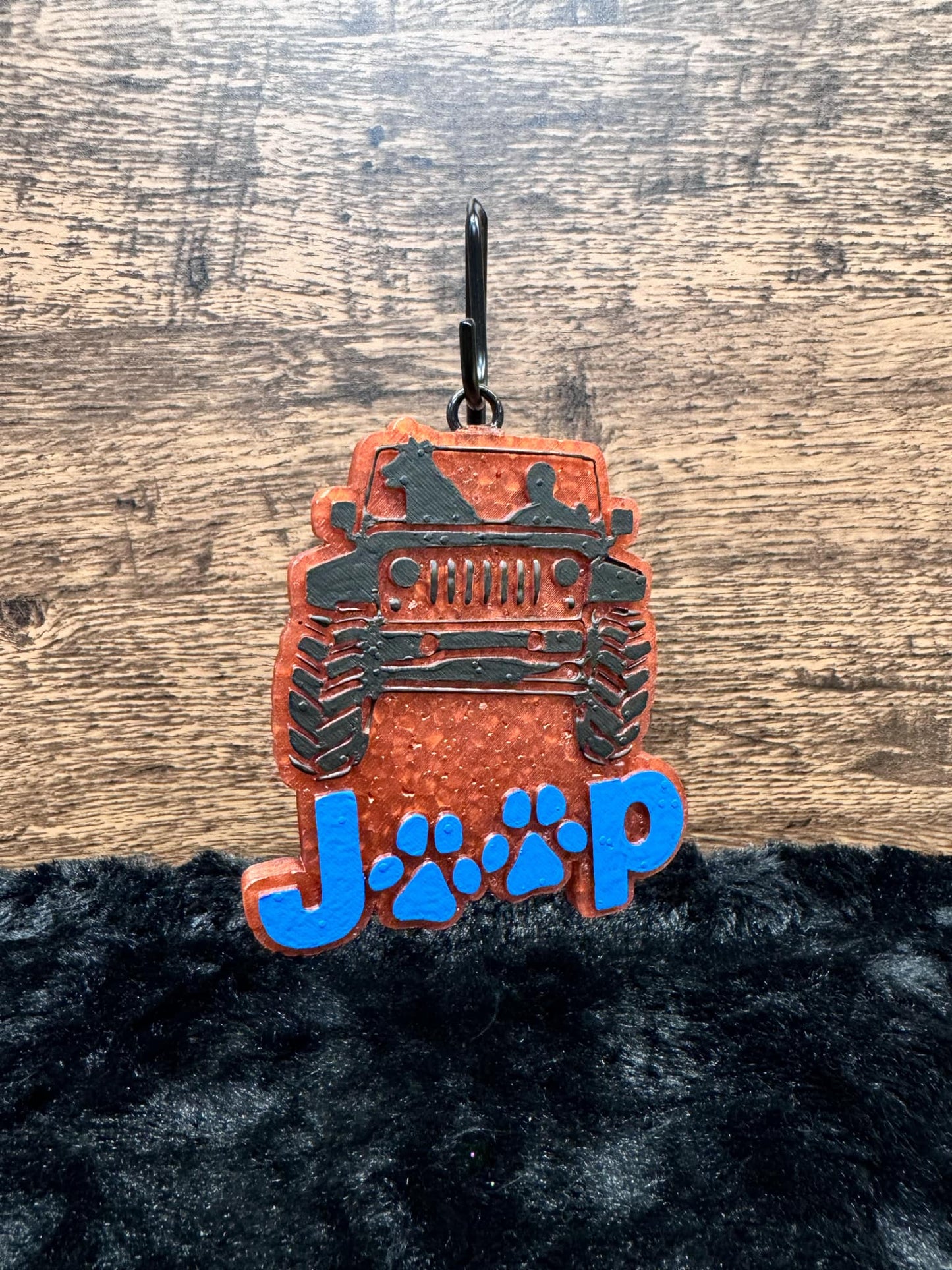 Island Teakwood - Jeep Dog Paw Car Freshie