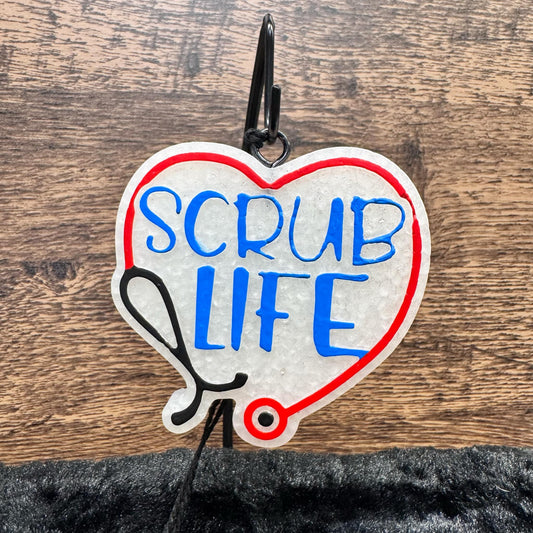 Magnolia - Scrub Life Car Freshie
