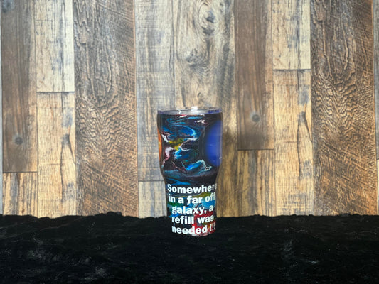 30oz Galaxy Tapered Tumbler