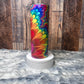 Colorful Groovy Pattern Tumbler