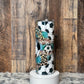 Soccer Ball with Leopard Tumbler