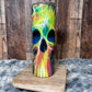 Colorful Skull Tumbler