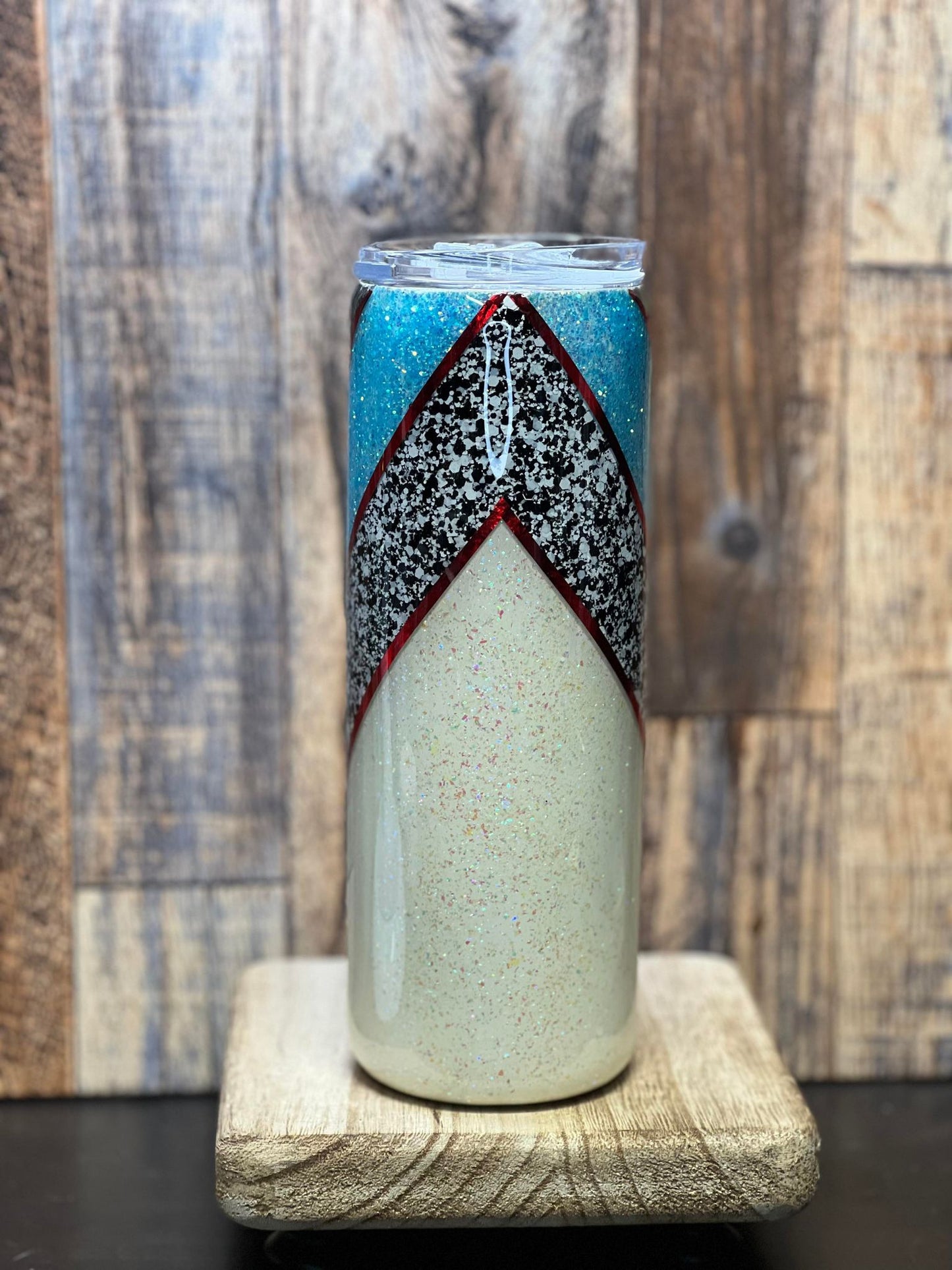 20oz Glittered Tumbler