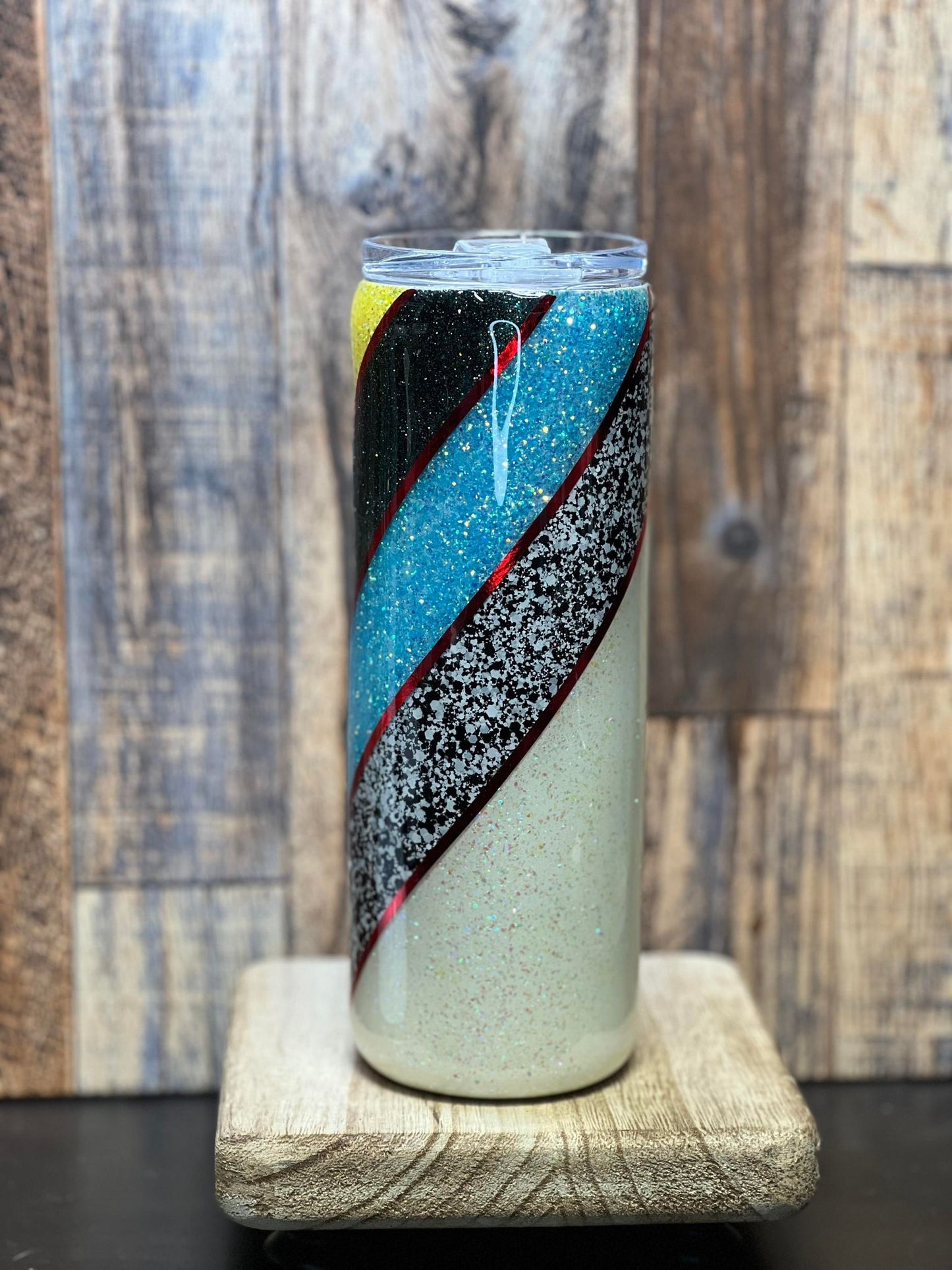 20oz Glittered Tumbler