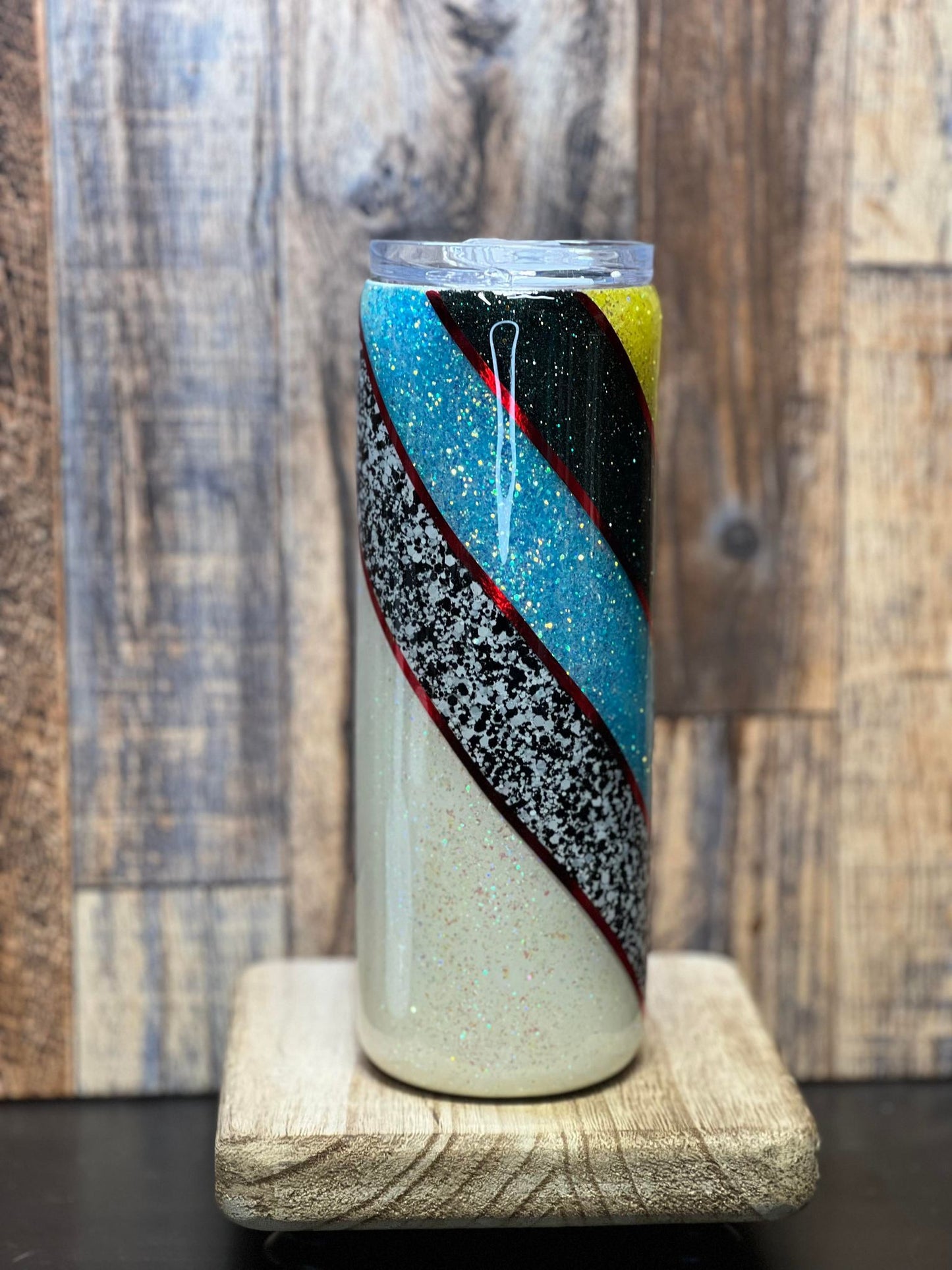 20oz Glittered Tumbler