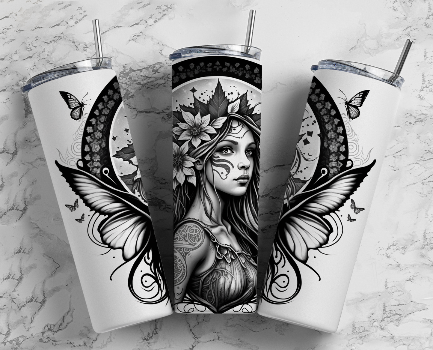 Butterfly Fairy Tumbler