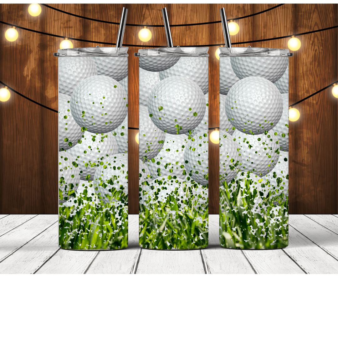 Golf Balls Tumbler