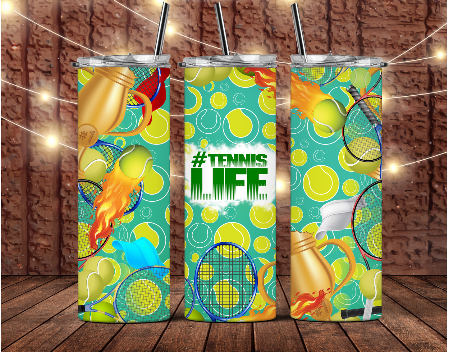 Tennis Life Tumbler